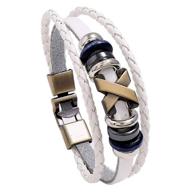 Brazaletes de cuero Zulema Punk Unisex