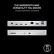 thumbnail image 2 of Base Razer Thunderbolt 4, 10 puertos, USB A C, salida 8K, 2 of 7