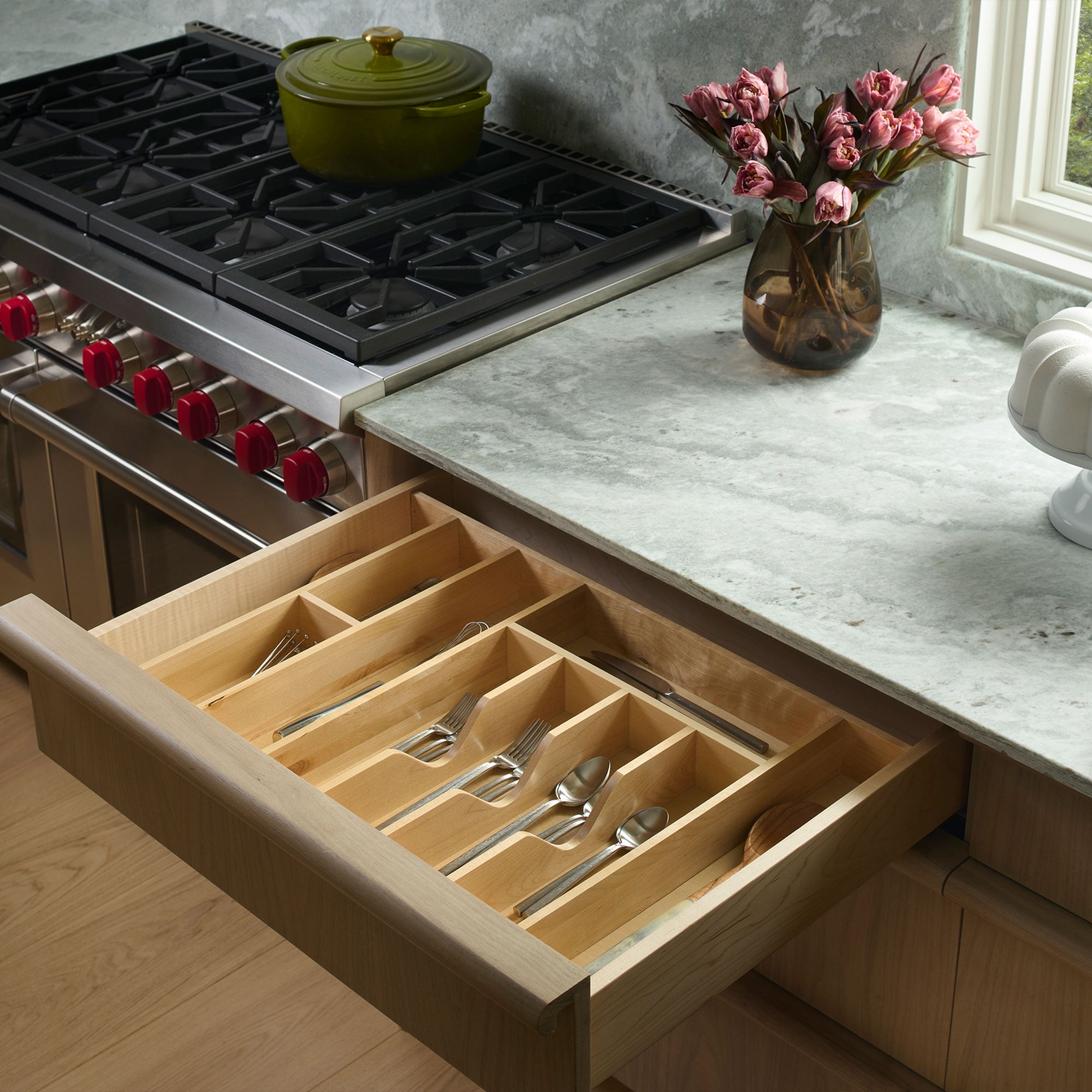 Rev-A-Shelf Trim to Fit Shallow Drawer Organizer, 33.11" x 21.97", 4WUTCT-36-1
