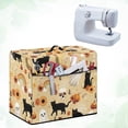 thumbnail image 4 of HELLHERO Sewing Machine Waterproof Cover 17.7x8.6x12.5 Inch Fits Most Sewing Machines Lightweight Halloween Carnival Scene, 4 of 8