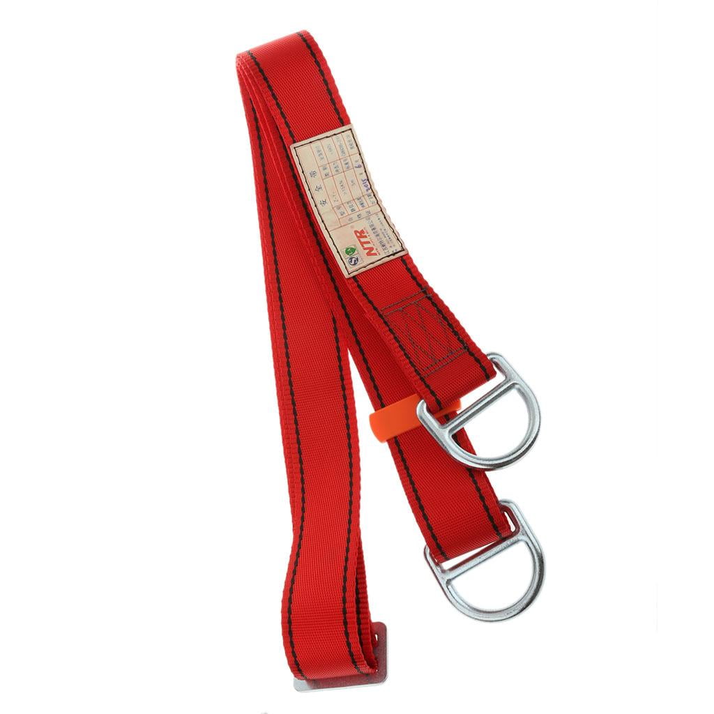 23KN Adjustable Rock Climbing Rappelling Webbing Sling Cord Equipment Red 