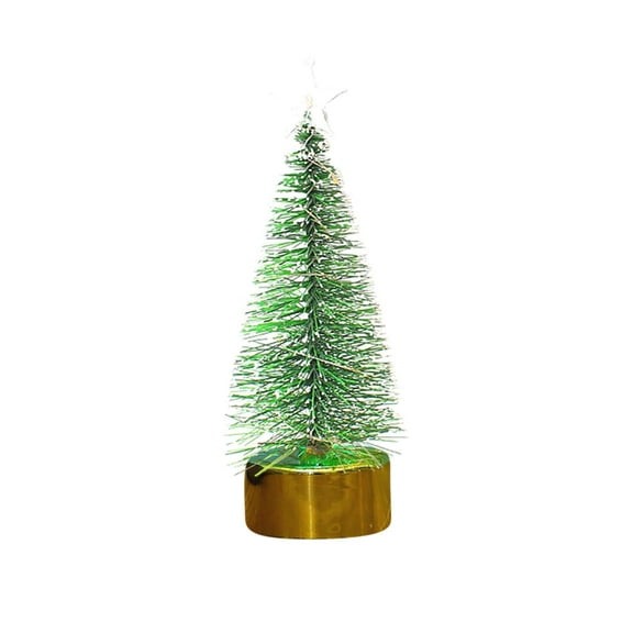 Mikilon Home Decor, Christmas Colorful Glowing Cedar Tree Glowing Christmas Tree Christmas Gift Window Decoration Decoration, A