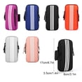 thumbnail image 4 of Advancent Bolso portátil con cierre de cremallera para hombre y mujer, bolsa para el brazo del teléfono móvil, bolsa de almacenamiento de Ropa Deportiva, Zapatos Gris, 4 of 6