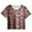 Brown, variant on Zwiiyzr Summer Shirts for Kids Girls and Boys Short Sleeve Tie-Dye T-Shirt Round Neck Crop Top for 3-14 Years T-Shirt Tee for 3-11 Years Black