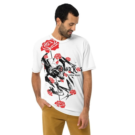 Rose and Skull Men's t-shirt (XS)