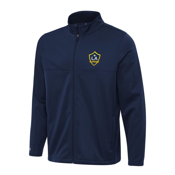 Men's Antigua Navy LA Galaxy Links 2 Full-Zip Golf Jacket