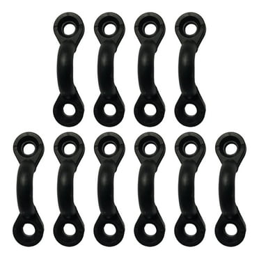 10 Pcs Kayak Eyelet Loop Outfitting Pad Deck Eyelets