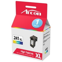 CL 241XL Ink Cartridge Compatible for Canon 241XL for PIXMA MG3620 TS5120 MG3520 MG3220 MG2120 MG4220 MX392 MX452 MX522 Printer (1 Pack Tri-color)