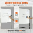 thumbnail image 3 of VEVOR Double Sided Magnetic Whiteboard Mobile Rolling Dry Erase Board w/Stand 36''x48'' - Black, 3 of 5