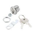 thumbnail image 3 of Unique Bargains Cam Lock 16mm Cylinder Length 48mm Bent Cam Nut-on Lock, Keyed Different, 3 of 6