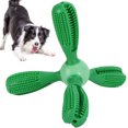 thumbnail image 3 of Palo de cepillo de dientes para perros Bling Bling TPR Molar limpieza Dental juguete educativo color verde, 3 of 12