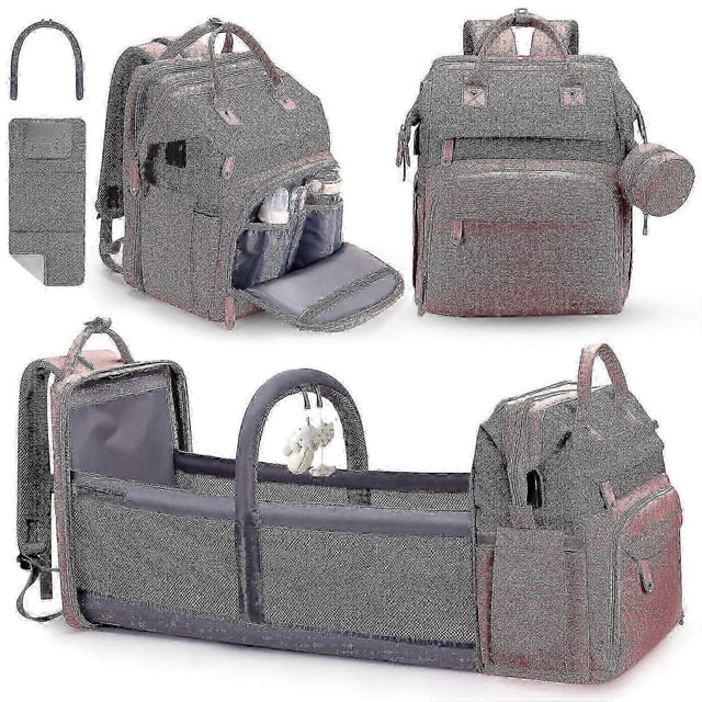 2025 Diaper Bag Backpack,Baby Diaper Bags, Mothers Day Gifts, Multifunctional Travel Diaper Waterproof BGift for women /family