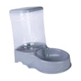 thumbnail image 2 of Dispensador de comida, tazón de agua, comedero para mascotas, bebedero ligero de gran capacidad para perros Dispensador de Alimentos Gris, 2 of 9