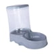 thumbnail image 2 of Dispensador de agua y comida para mascotas de 3,5 l, cuenco para comida y agua para gatos, cachorros y conejos. Dispensador de Alimentos Gris, 2 of 9