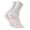 White, variant on Tourmaline Thermal Circulation Magnetic Self-heating Shaping Socks,Foot Massage Slimming Health Sock for Men Women 1 Pairs, , M