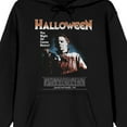 thumbnail image 2 of John Carpenter's Halloween The Night He Came Home Long Sleeve Men's Black Hooded Sweatshirt-4XL, 2 of 4
