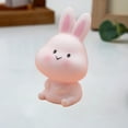 thumbnail image 6 of Vacemry Under $5 Rabbit Garden Ornament, Resin Craft Sculpture for Outdoor, Decorative Courtyard Statue, Cute Bunny Yard Art, Weather Resistant Garden Figure, 6 of 6
