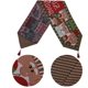 thumbnail image 2 of JM Camino de mesa de punto navideño de 180 cm, decoración bordada de mesa navideña, decoración de regalo navideño navideño （Papá Noel） JM RV021031-00009SDJ, 2 of 5