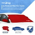 thumbnail image 2 of Open Box FrostGuard Deluxe | Full-Coverage Car Windshield Cover, 41 x 59 Inches - Crimson, 2 of 7