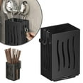 thumbnail image 1 of Clearance Items,npkgvia Bathroom Rack,Kitchen Rack,Practical Wall Mounted Hanging Cutlery Holder Chopstick Storage Rack For Spoons And Chopstick Keeps Utensils Dry,Organization And Storage, 1 of 9