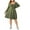 Green, variant on ChaoHeng Long Dresses Plus Size Sweater Dresses for Women 2025 Women's Casual Neck Long Sleeve Dress