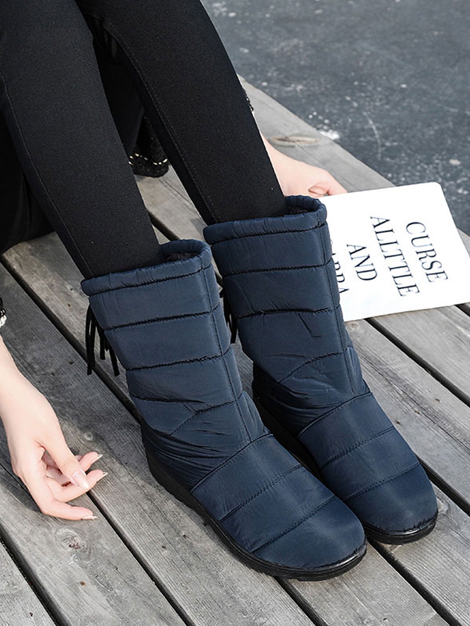 Kesitin Waterproof Ladies Snow Boots 