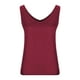 thumbnail image 4 of Karight Women's Fashion Silk Satin Tank Tops, Loose V-Neck Summer Casual Sleeveless Shirts Solid Color Basic Cami Clothes, 4 of 6