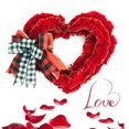 thumbnail image 3 of CNKOO Valentines Guirlande Décor-Valentines Guirlande pour Porte d'Entrée Arc Rouge Coeur Guirlande pour Décorations d'Intérieur Extérieur Valentines Jour Coeur en Forme de Couronne Signe Mur Suspendu Décor, 3 of 6
