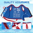 thumbnail image 3 of Gogokids Kids Swim Vest Neoprene Float Swimming Life Jacket Boys Girls Training Swimwear, 3 of 7