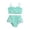 Green, variant on Ymyiu Infant Bathing Suit Girl Two Pieces Swimsuit Bikinis Tankini Bathing Suit for Little Girls 3T 4T (Green,3-4 Years)