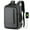 Grey, variant on Business Backpack Men's Backpack Computer Backpack Travel Bag,Black
