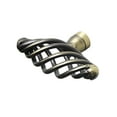 thumbnail image 3 of Utopia Alley Aire Cabinet Ring Pull Knob - Decorative Cabinet Drop Pull Knobs for Cabinets and Drawers - Vintage Cabinet Hardware with Hand Finished Antique Brass - Metal Drawer Pull Knobs 2.4", 3 of 6