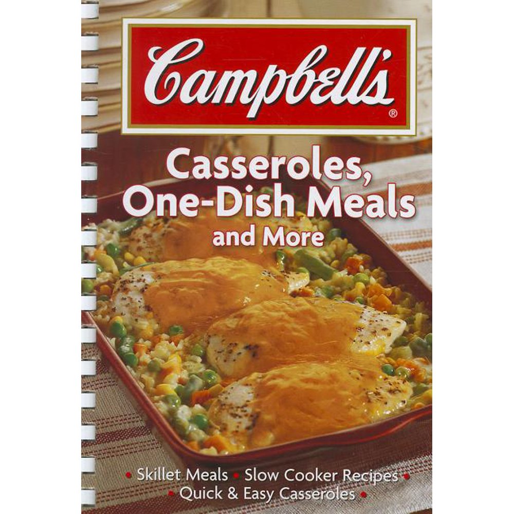 Campbell's Casseroles, OneDish Meals and More (Hardcover) Walmart