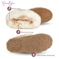 thumbnail image 3 of Jessica Simpson Girls Microsuede Super Soft Bootie Slippers with Indoor Outdoor Sole, 3 of 9