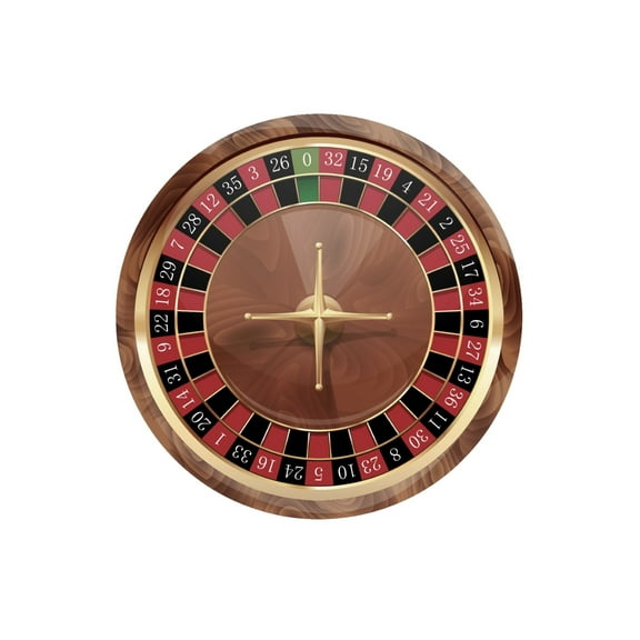 Whimsical Practicality's Casino Roulette Wheel - Edible Cake or Cupcake Topper