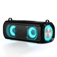 thumbnail image 2 of Altavoz Rockmia RGB EBS-045 AliExpress Choice reproductor de música inalámbrico portátil y correas Soulder LED Bluetooth 5,0 TF USB-C Aux, 2 of 5