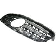 thumbnail image 2 of Grille Assembly Compatible With 2014-2016 Mercedes Benz E250 E350 Sedan Wagon Textured Black Shell and Insert, 2 of 3