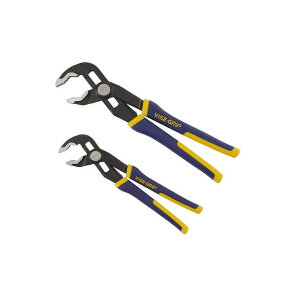 Irwin Tools Vise-Grip GrooveLock Pliers Set, V-Jaw, 2 Piece, 2078709