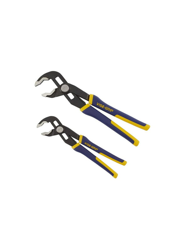 Irwin Tools Vise-Grip GrooveLock Pliers Set, V-Jaw, 2 Piece, 2078709