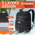 thumbnail image 2 of Mochila Cooler NEVO RHINO Aislada Impermeable para 36 Latas, 2 of 8