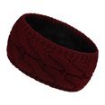 thumbnail image 3 of SPRING PARK Knitted Headbands Winter Headband Ear Warm Head Wraps Headwear for Women Girls, 3 of 4