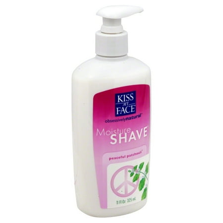 Kiss My Face Moisture Shave, Peaceful Patchouli, 11 Oz