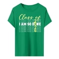 thumbnail image 3 of MEICHEN Graduation Gifts for Her: Class Of 2026 Senior 26 High School Graduation T Shirt Womens Spring Summer Tops, 3 of 3