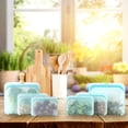 thumbnail image 2 of Sacs de Rangement Alimentaires Réutilisables en Silicone - Sacs en Silicone pour Collations et Aliments, Sacs sous Vide pour Fruits, Légumes, Viandes, Sandwich, Portables, Sacs à Lunch Étanches, Congélation, Écologiques (65OZ+21OZ+15OZ), 2 of 6