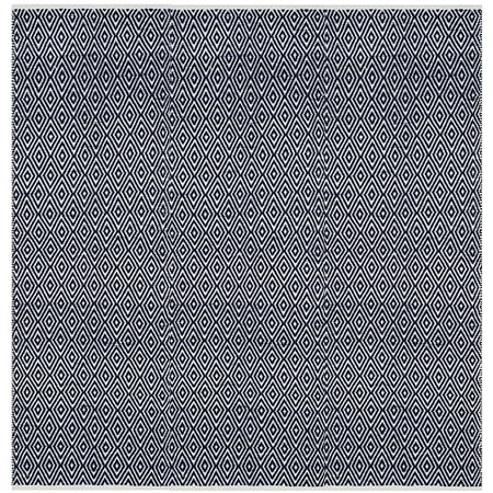 Safavieh Boston Collection Bos682d Handmade Navy Cotton Square Area Safavieh Boston Collection Bos682d Handmade Navy Cotton Square Area Rug 8