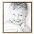 thumbnail image 2 of ArtToFrames 30" x 32" Silver with Black Lip Picture Frame, 30x32 inch Multi Wood Poster Frame (WOM-5193),  Pack, 2 of 7