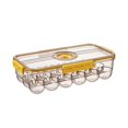 thumbnail image 2 of Clearance Food Storage under $20 Egg Holder Clear Egg Tray Storage Box With Lid And Special Buckle Stackable PET Plastic Refrigerator Organizer Bins Eggs Containers 18 Egg Tray, 2 of 9