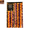 C#011, variant on Halloween Vintage Rag Flag, Four Style Layered Tassel Hanging Curtain Pumpkin Ghost Print Light Up & Basic Versions for Party Wall Decor D