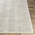thumbnail image 2 of Hauteloom Hadlow Hallway, Kitchen Runner Rug - Bohemian, Transitional - Gray, Light Gray, White - 2'7" x 7'6", 2 of 8