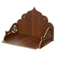 thumbnail image 3 of Brown Designer Laminated Wooden Pooja Temple Or Mandir | Floor Mount, 3 of 5